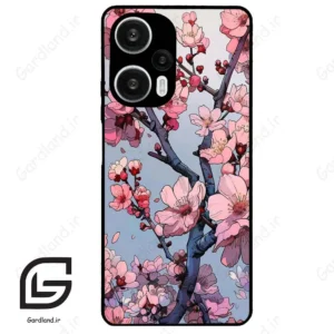 قاب گوشی شیائومی ردمی نوت 12 توربو (Redmi Note 12 Turbo ) طرح شکوفه کد 2481