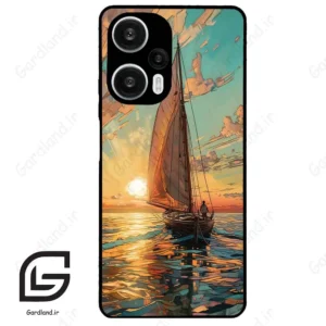 قاب گوشی شیائومی ردمی نوت 12 توربو (Redmi Note 12 Turbo ) طرح قایق کد 2485