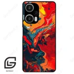 قاب گوشی شیائومی ردمی نوت 12 توربو (Redmi Note 12 Turbo ) طرح ابرنگی کد 2490