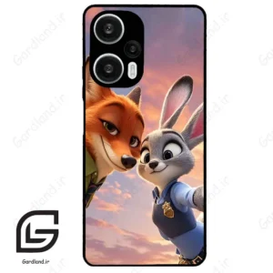 قاب گوشی شیائومی ردمی نوت 12 توربو (Redmi Note 12 Turbo ) طرح زوتوپیا کد 2495