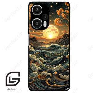 قاب گوشی شیائومی ردمی نوت 12 توربو (Redmi Note 12 Turbo ) طرح غروب کد 2505