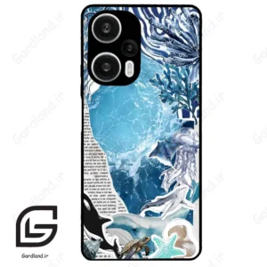 قاب گوشی شیائومی ردمی نوت 12 توربو (Redmi Note 12 Turbo ) طرح دریا کد 2516