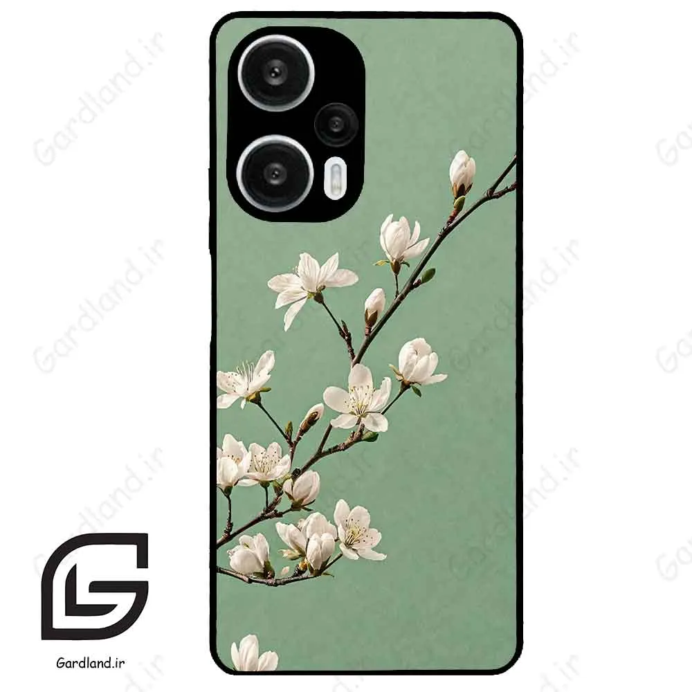 قاب گوشی شیائومی ردمی نوت 12 توربو (Redmi Note 12 Turbo ) طرح شکوفه کد 2524