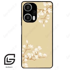 قاب گوشی شیائومی ردمی نوت 12 توربو (Redmi Note 12 Turbo ) طرح شکوفه کد 2525