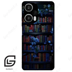 قاب گوشی شیائومی ردمی نوت 12 توربو (Redmi Note 12 Turbo ) طرح کتابخانه کد 2528