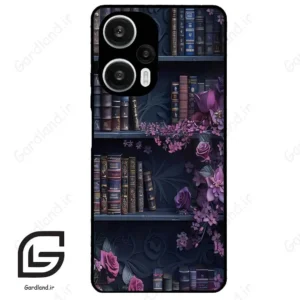 قاب گوشی شیائومی ردمی نوت 12 توربو (Redmi Note 12 Turbo ) طرح کتابخانه کد 2529