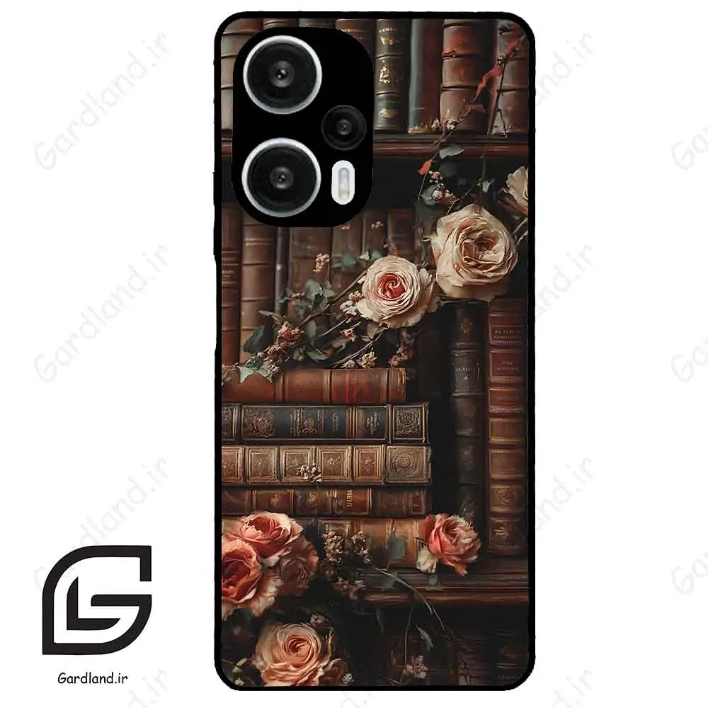 قاب گوشی شیائومی ردمی نوت 12 توربو (Redmi Note 12 Turbo ) طرح کتابخانه کد 2531