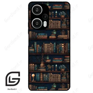 قاب گوشی شیائومی ردمی نوت 12 توربو (Redmi Note 12 Turbo ) طرح کتابخانه کد 2536