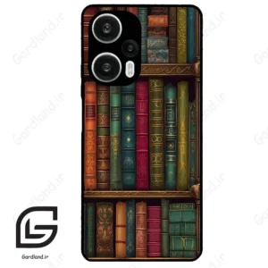 قاب گوشی شیائومی ردمی نوت 12 توربو (Redmi Note 12 Turbo ) طرح کتابخانه کد 2538