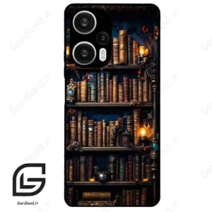 قاب گوشی شیائومی ردمی نوت 12 توربو (Redmi Note 12 Turbo ) طرح کتابخانه کد 2541