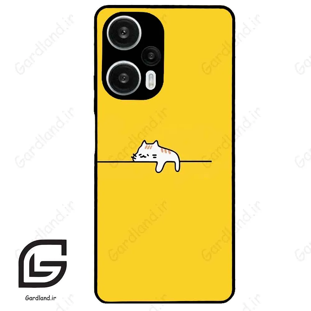 قاب گوشی شیائومی ردمی نوت 12 توربو (Redmi Note 12 Turbo ) طرح گربه کد 2550