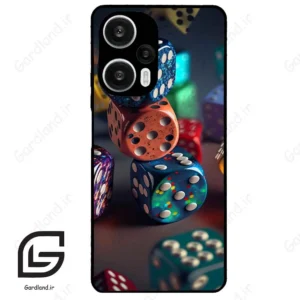 قاب گوشی شیائومی ردمی نوت 12 توربو (Redmi Note 12 Turbo ) طرح تاس کد 2556