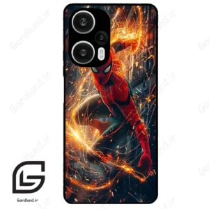 قاب گوشی شیائومی ردمی نوت 12 توربو (Redmi Note 12 Turbo ) طرح مردعنکبوتی کد 2558