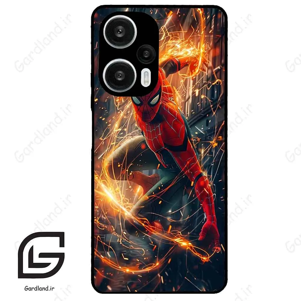 قاب گوشی شیائومی ردمی نوت 12 توربو (Redmi Note 12 Turbo ) طرح مردعنکبوتی کد 2558