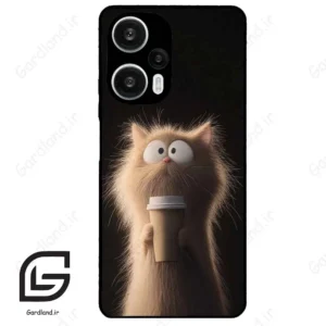 قاب گوشی شیائومی ردمی نوت 12 توربو (Redmi Note 12 Turbo ) طرح گربه کد 2567