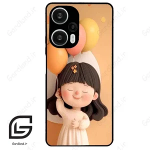 قاب گوشی شیائومی ردمی نوت 12 توربو (Redmi Note 12 Turbo ) طرح دختر کد 2568