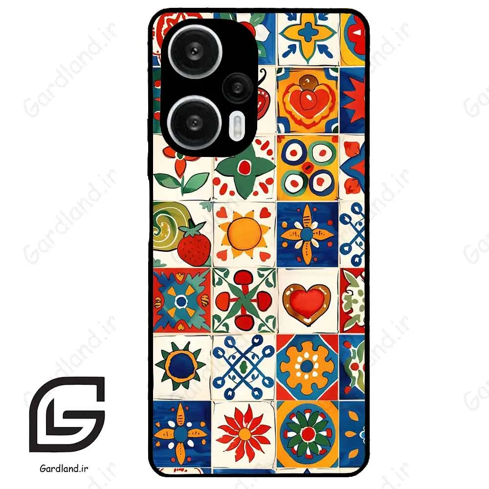 قاب گوشی شیائومی ردمی نوت 12 توربو (Redmi Note 12 Turbo ) طرح کاشی کد 2594