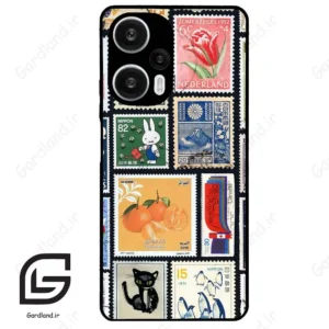 قاب گوشی شیائومی ردمی نوت 12 توربو (Redmi Note 12 Turbo ) طرح تمبر کد 2603