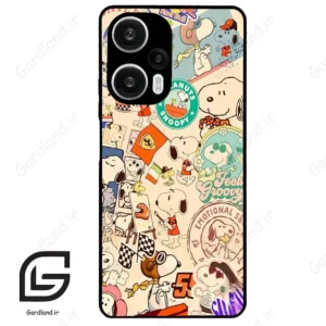 قاب گوشی شیائومی ردمی نوت 12 توربو (Redmi Note 12 Turbo ) طرح اسنوپی کد 2605