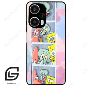 قاب گوشی شیائومی ردمی نوت 12 توربو (Redmi Note 12 Turbo ) طرح باب کد 2607