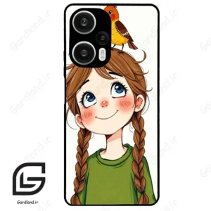 قاب گوشی شیائومی ردمی نوت 12 توربو (Redmi Note 12 Turbo ) طرح دختر کد 2640