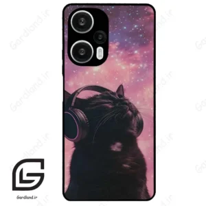 قاب گوشی شیائومی ردمی نوت 12 توربو (Redmi Note 12 Turbo ) طرح گربه کد 2641