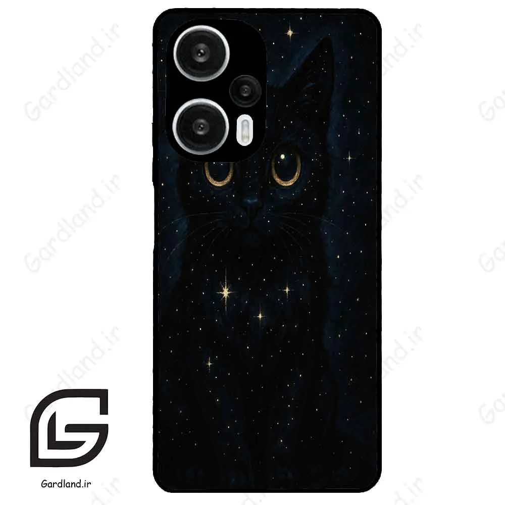 قاب گوشی شیائومی ردمی نوت 12 توربو (Redmi Note 12 Turbo ) طرح گربه کد 2655