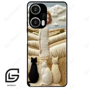 قاب گوشی شیائومی ردمی نوت 12 توربو (Redmi Note 12 Turbo ) طرح دخترانه کد 2679