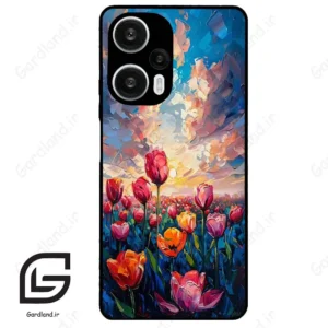 قاب گوشی شیائومی ردمی نوت 12 توربو (Redmi Note 12 Turbo ) طرح گل کد 2687