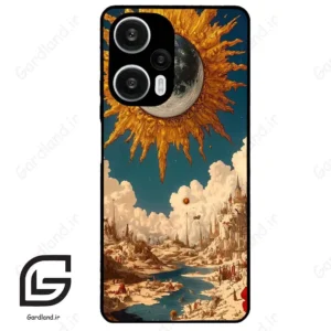 قاب گوشی شیائومی ردمی نوت 12 توربو (Redmi Note 12 Turbo ) طرح خورشید کد 2694