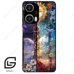قاب گوشی شیائومی ردمی نوت 12 توربو (Redmi Note 12 Turbo ) طرح ماه کد 2695