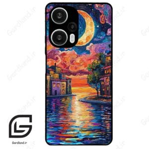 قاب گوشی شیائومی ردمی نوت 12 توربو (Redmi Note 12 Turbo ) طرح ماه کد 2699