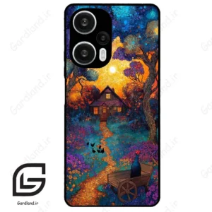 قاب گوشی شیائومی ردمی نوت 12 توربو (Redmi Note 12 Turbo ) طرح کلبه کد 2701