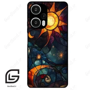 قاب گوشی شیائومی ردمی نوت 12 توربو (Redmi Note 12 Turbo ) طرح خورشید کد 2707