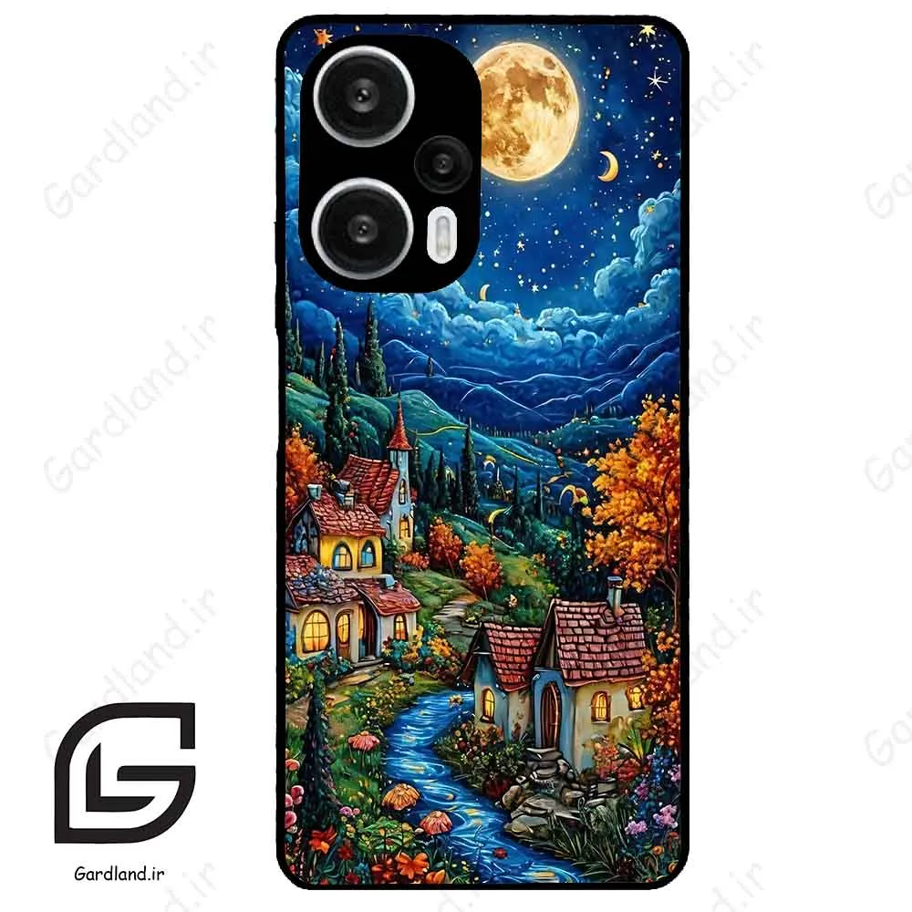 قاب گوشی شیائومی ردمی نوت 12 توربو (Redmi Note 12 Turbo ) طرح دهکده کد 2732