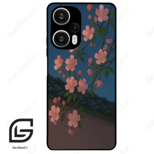 قاب گوشی شیائومی ردمی نوت 12 توربو (Redmi Note 12 Turbo ) طرح شکوفه کد 2737