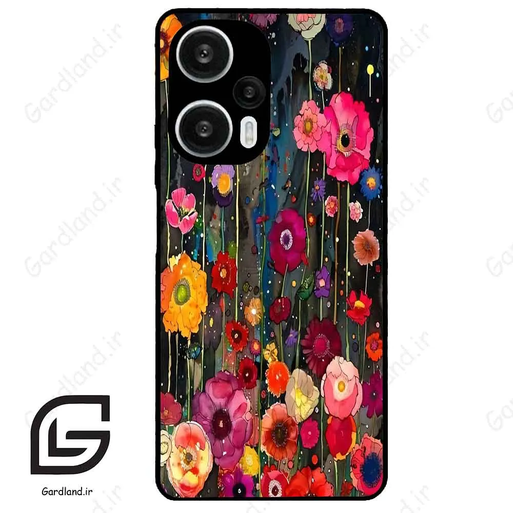 قاب گوشی شیائومی ردمی نوت 12 توربو (Redmi Note 12 Turbo ) طرح گل کد 2751