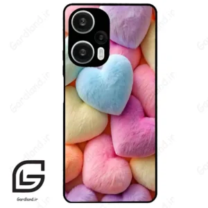 قاب گوشی شیائومی ردمی نوت 12 توربو (Redmi Note 12 Turbo ) طرح قلبی کد 2782