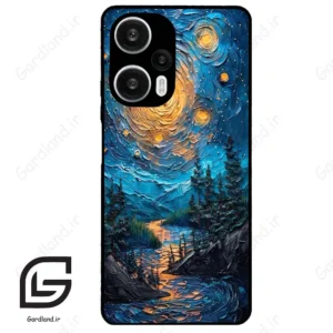 قاب گوشی شیائومی ردمی نوت 12 توربو (Redmi Note 12 Turbo ) طرح ابرنگ کد 2792