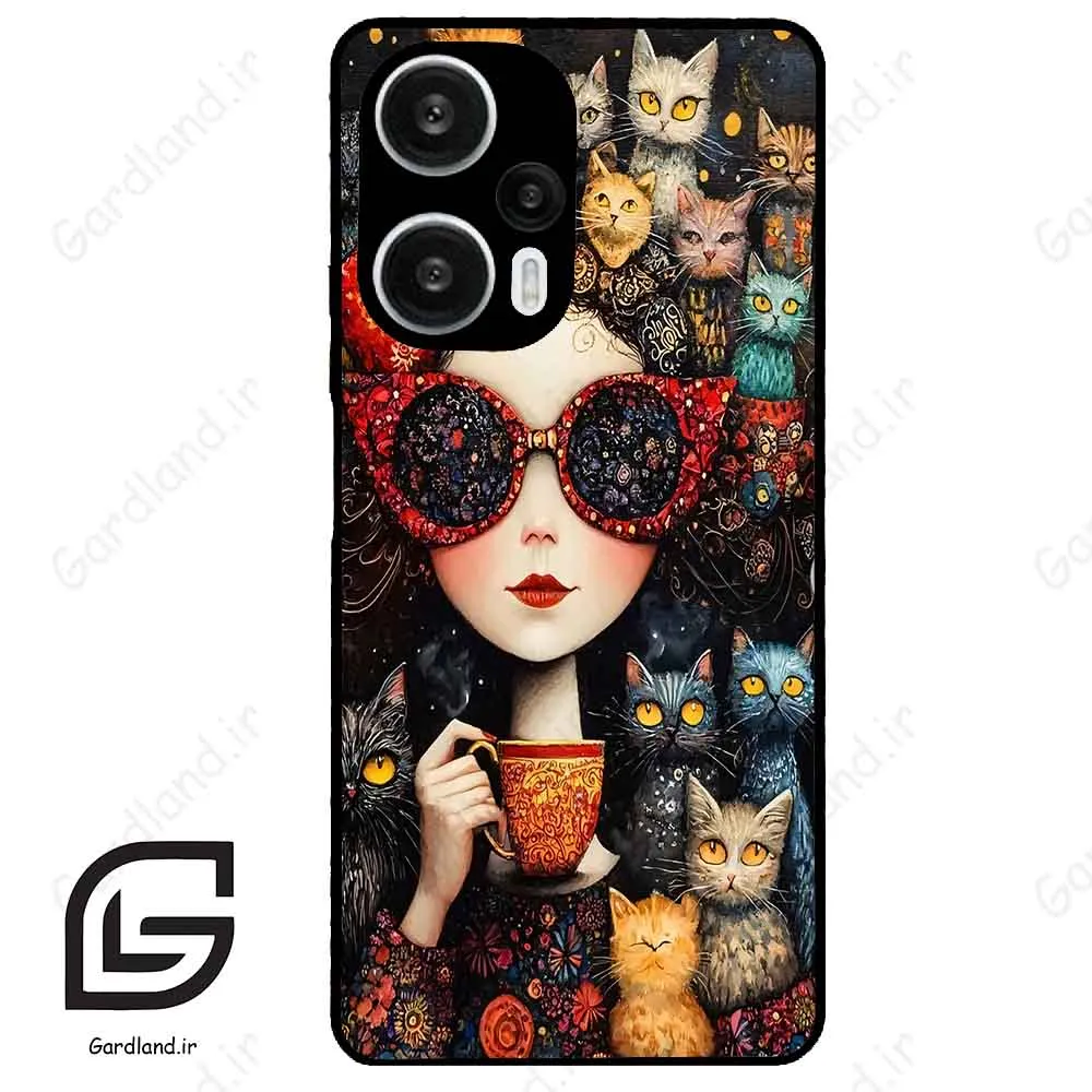 قاب گوشی شیائومی ردمی نوت 12 توربو (Redmi Note 12 Turbo ) طرح دخترانه کد 2829