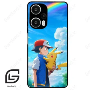 قاب گوشی شیائومی ردمی نوت 12 توربو (Redmi Note 12 Turbo ) طرح پیکاچو کد 2839