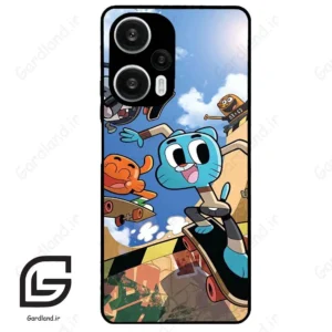 قاب گوشی شیائومی ردمی نوت 12 توربو (Redmi Note 12 Turbo ) طرح گامبال کد 2857