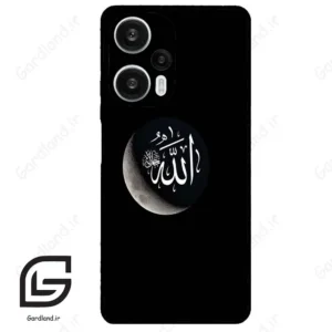قاب گوشی شیائومی ردمی نوت 12 توربو (Redmi Note 12 Turbo ) طرح الله کد 2972