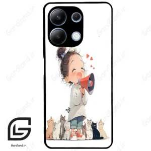 قاب گوشی شیائومی ردمی نوت 13 (Redmi Note 13 4g ) طرح دخترانه کد 2027