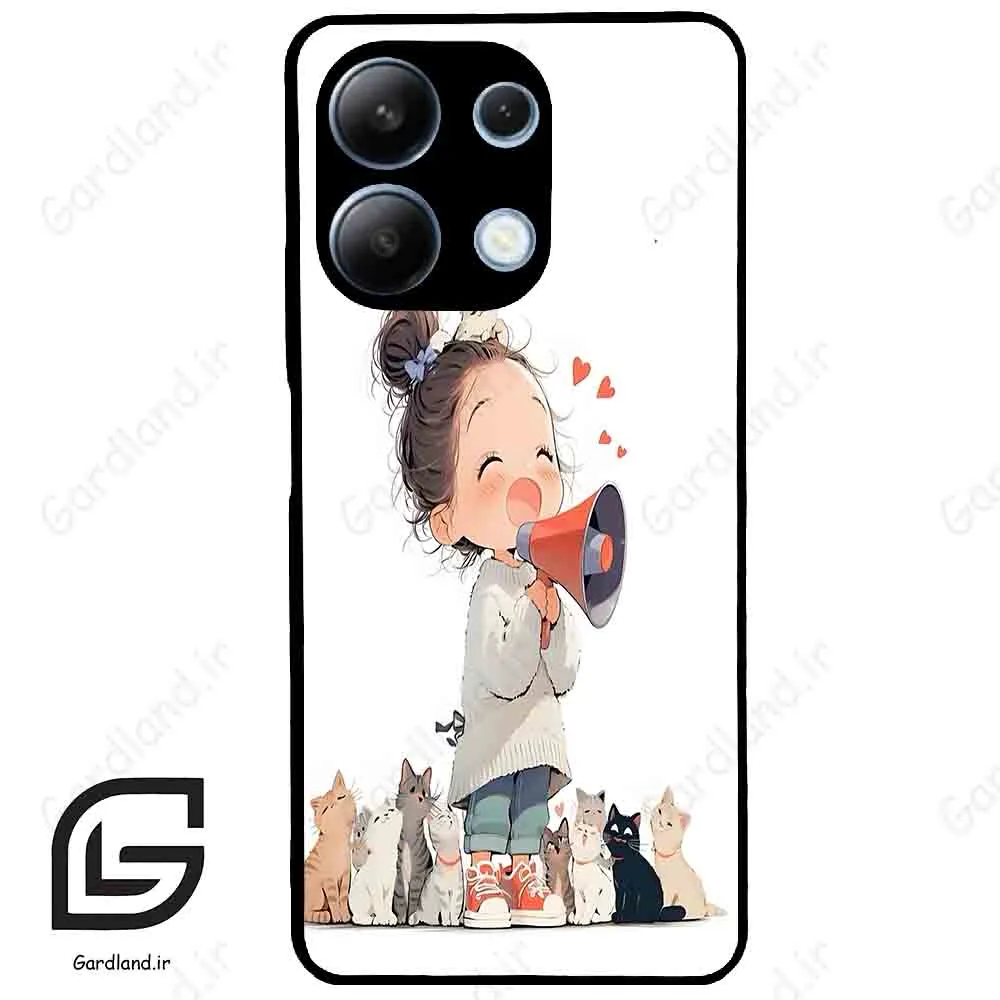 قاب گوشی شیائومی ردمی نوت 13 (Redmi Note 13 4g ) طرح دخترانه کد 2027
