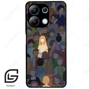 قاب گوشی شیائومی ردمی نوت 13 (Redmi Note 13 4g ) طرح فانتزی کد 2043
