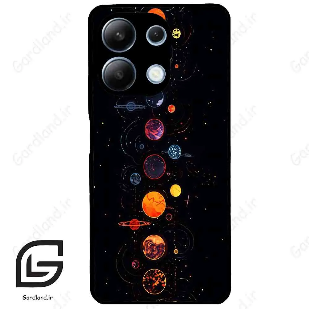 قاب گوشی شیائومی ردمی نوت 13 (Redmi Note 13 4g ) طرح کهکشان کد 2062