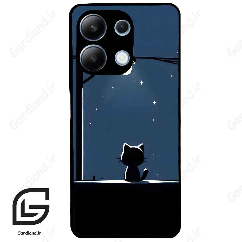 قاب گوشی شیائومی ردمی نوت 13 (Redmi Note 13 4g ) طرح گربه کد 2098