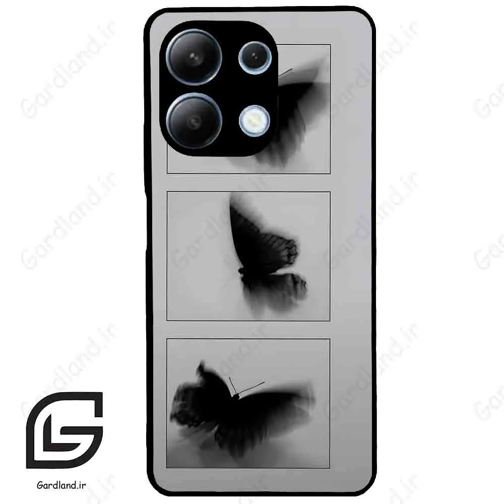 قاب گوشی شیائومی ردمی نوت 13 (Redmi Note 13 4g ) طرح پروانه کد 2103