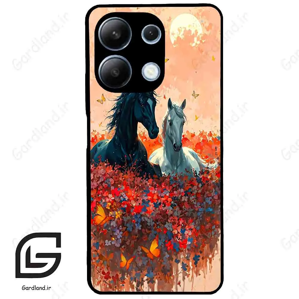 قاب گوشی شیائومی ردمی نوت 13 (Redmi Note 13 4g ) طرح اسب کد 2166